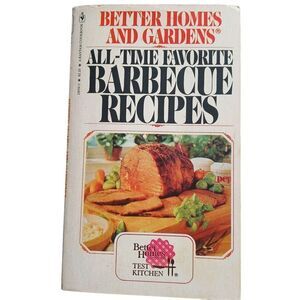 Better Homes and Garden All-Time Favorite Barbecue Recipes Paperback 1980 VTG